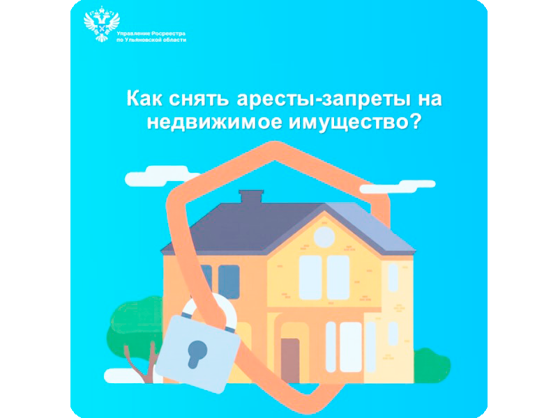 Как снять аресты/запреты на недвижимое имущество?.