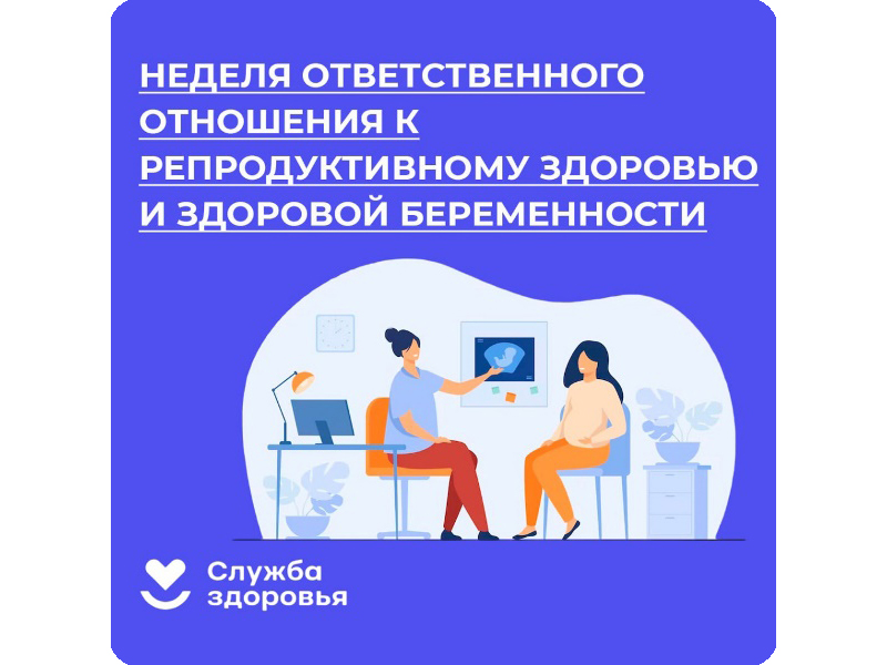 Неделя ответственного отношения к репродуктивному здоровью и здоровой беременности.