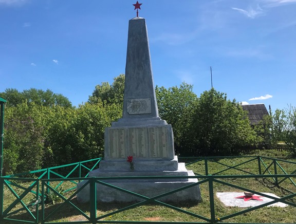 Обелиск вечной памяти Татурайкинцам, павшим в годы ВОВ 1941-1945гг..