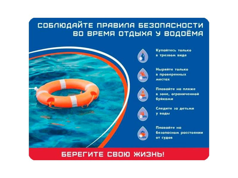 Соблюдайте правила безопасности у воды. Соблюдайте правила безопасности у воды.